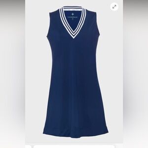 TNUCK SPORT Navy Suzanne Tennis Dress, size S